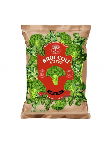 Temole Broccoli Puffs Sweet Chilli 56 g x 5