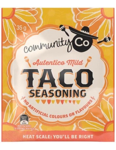 Community Co Taco Saisoning 35gm x 24