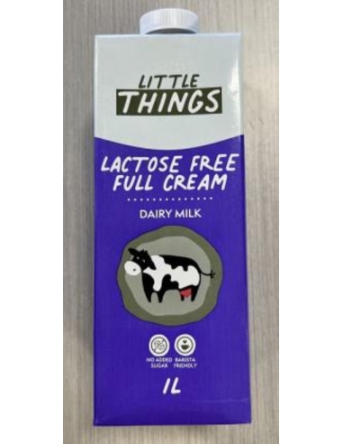 Little Things Leche Uht Entera Sin Lactosa 1L x 12