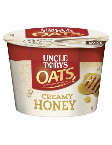 Uncle Tobys Oats Quick Cup Honey 50g