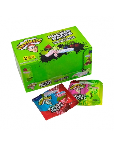 Warheads Zure Dippin' Pucker-verpakkingen 15 g x 36