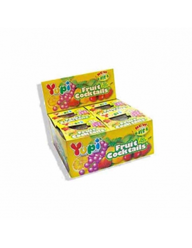 Yupi Cocktail de frutas 30g x 24