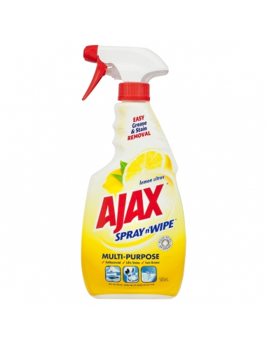 Ajax Spray N Wipe 500ml limone