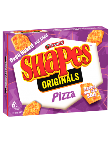 Arnotts Shapes Original Pizza 190g x 1