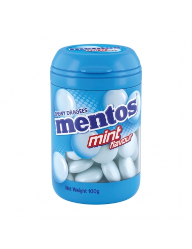 Mentos Flesje munt 100 g x 6