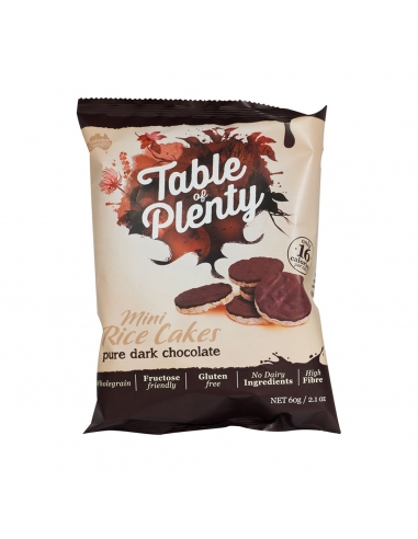 Tab Of Plenty Rice Cake Dark Chocolate 60g x 5