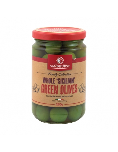 Sandhurst Green Olives 280g