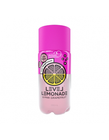 Level Lemonade & Pink Grapefruit 300 ml x 6