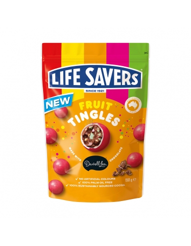 Lifesaver Fruit Tingles Ball 150g x 12