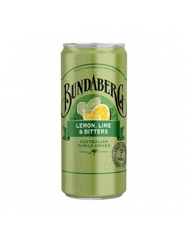 Bundaberg Citron Lime Bitters Canette 200 ml x 24