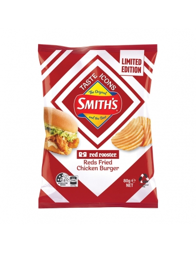 Smith's Red Rooster Reds 炸鸡汉堡 80 克 x 18