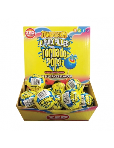 Zed Jaw Breaker Tornado Pops Blu 33g x 40