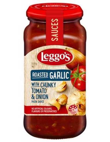 Leggos Salsa aglio arrosto di pomodoro 500gm