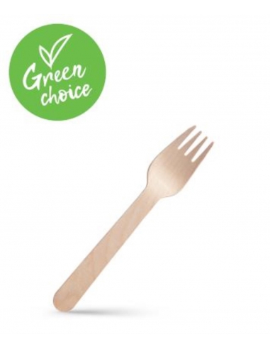 Caterers Choice Forks de madera 16cm 100 Packet