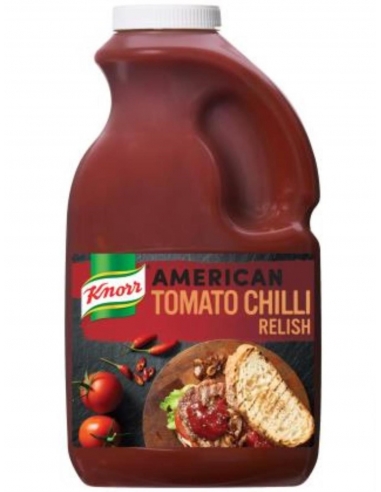 Knorr Relish Tomato Chili Glutenvrij 2.15 Kg Fles