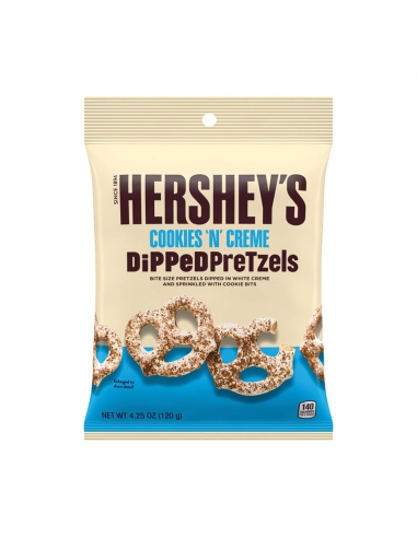 Hershey's Cookies 'n' Cream Dip Pretzels 120 g x 12