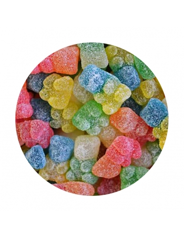Lolliland Sour Gummi Bears Bag 100 Pieces 1kg x 1