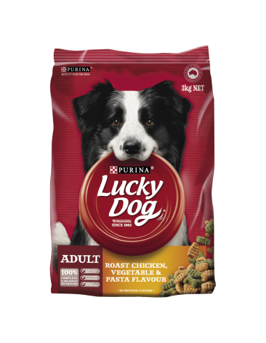 Lucky Dog Adult Chicken, Vege & Pasta 3kg x 1