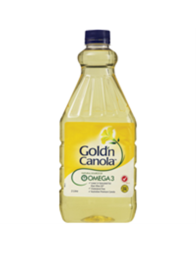 Goldcanola Oil Canola 2 Lt ボトル