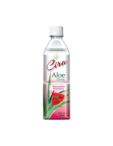 Aloe Vera Anguria Fragola 500ml x 12