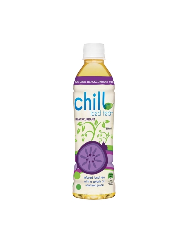 Chill Eistee Schwarze Johannisbeere 500 ml x 20