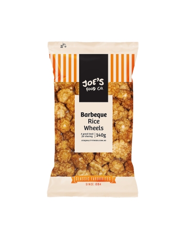 JC's Barbecue Rice Wheels 140 g x 18