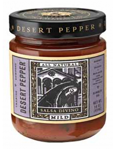 Pimientos del Desierto Salsa Divino 453g