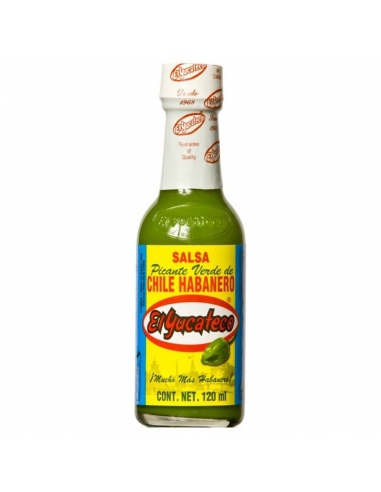 El Yucateco Hot Sauce Green 120ml x 1