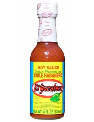 El Yucateco Salsa Picante Roja 120ml