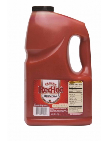 Franks Famous Red Hot Sauce - 1 gallon x 1