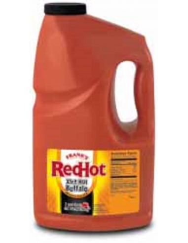 Franks Famous Red Hot Buffalo Wing Hot Sauce 1 gallon x 1