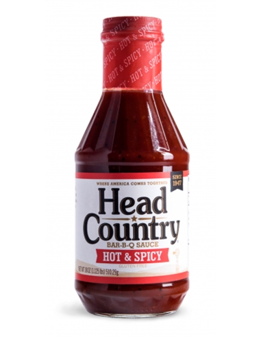 Head Country Hete en Pittige BBQ-saus 567g