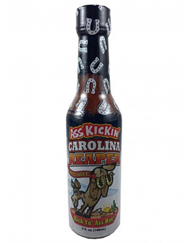 Salsa piccante AssKickin' Carolina Reaper 148ml