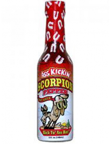 AssKickin' Scorpion Pfeffer Hot Sauce 148ml x 1