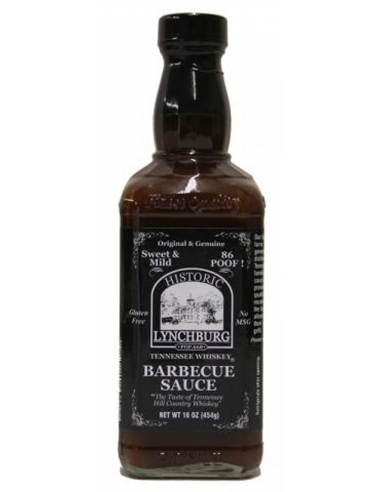 Lynchburg Bbq Sauce 454g - Sweet & Mild 86 Poof