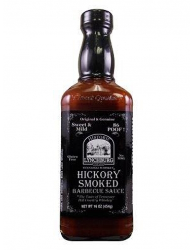 Lynchburg Salsa di Bbq 454g - Hickory affumicato