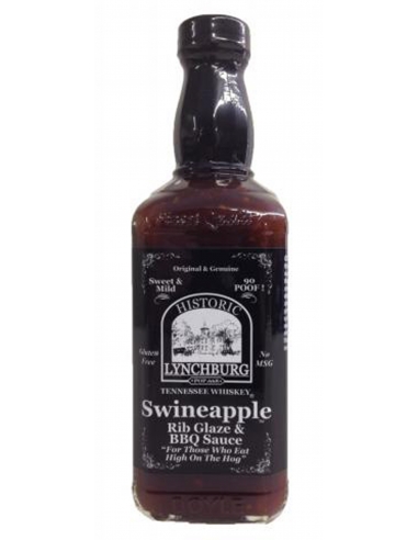 Lynchburg Swineapple Glaze " Sauce 454g - Sweet " Mild x 1