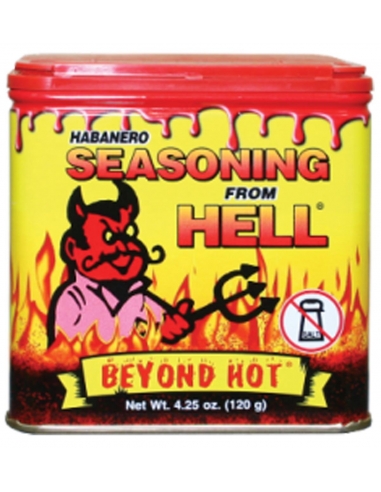 From Hell Habanero Seasoning 120g x 1