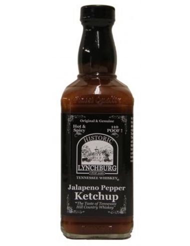 Lynchburg Ketchup au piment jalapeño 454 g piquant et épicé x 1