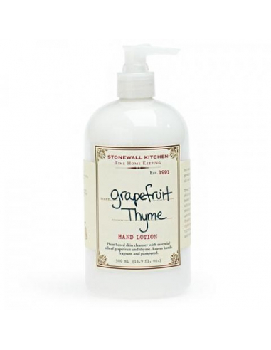 Stonewall Kitchen Grapefruit Thyme Hand Lotion 500mL x 1