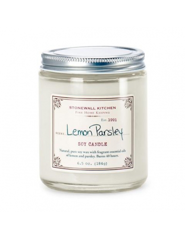 Stonewall Kitchen Lemon Parsley Soy Candle 184g x 1