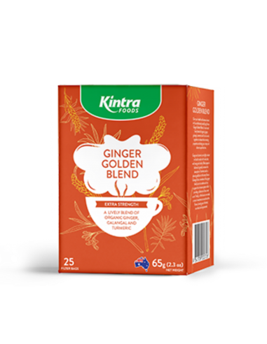 Kintra Tè Zenzero Golden Blend 65g/25 bustine di tè