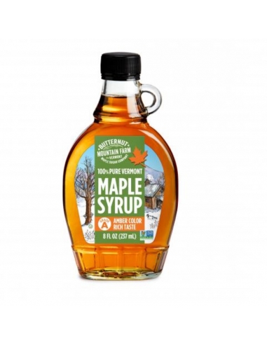 Sirop d'érable Butternut Mountain bouteille en verre 237mL