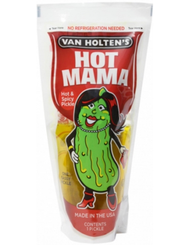 Van Holten's Warme augurken Mama Spicy Pickle x 12