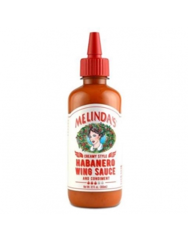 Melindas Romige Habanero-vleugel 355 ml