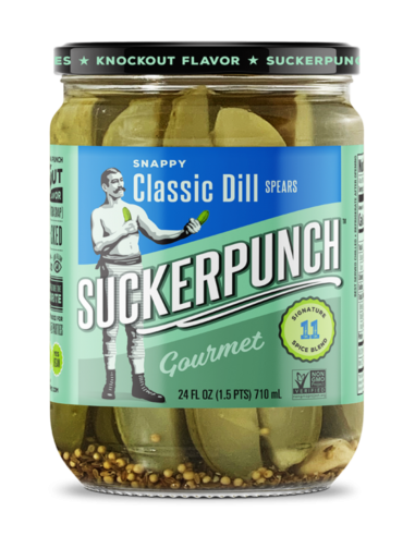 Sukcerpunch Pickle Spears Klasyczny Koperek 710mL