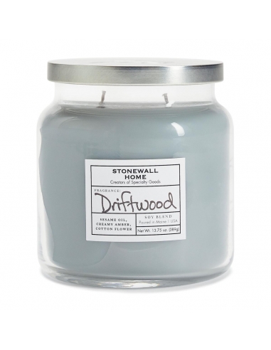 Stonewall Kitchen Driftwood Medium Apothecary Candle x 1