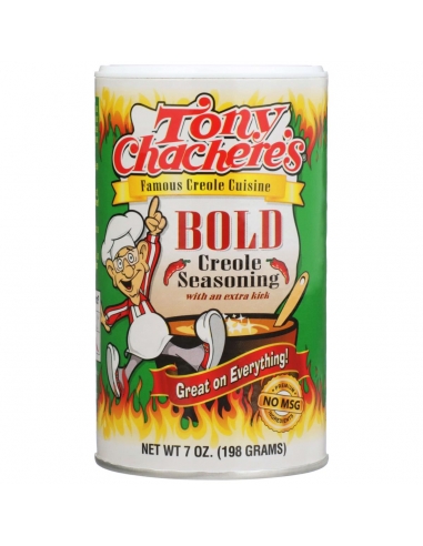 Tony Cacheros Creole Seasoning - Bold 198g x 1