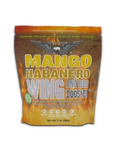 Croix Valley Mango Habanero Wing en BBQ Booster 198G