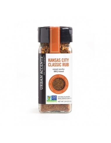 Urban Accents Kansas City Classic Rub 82g x 4